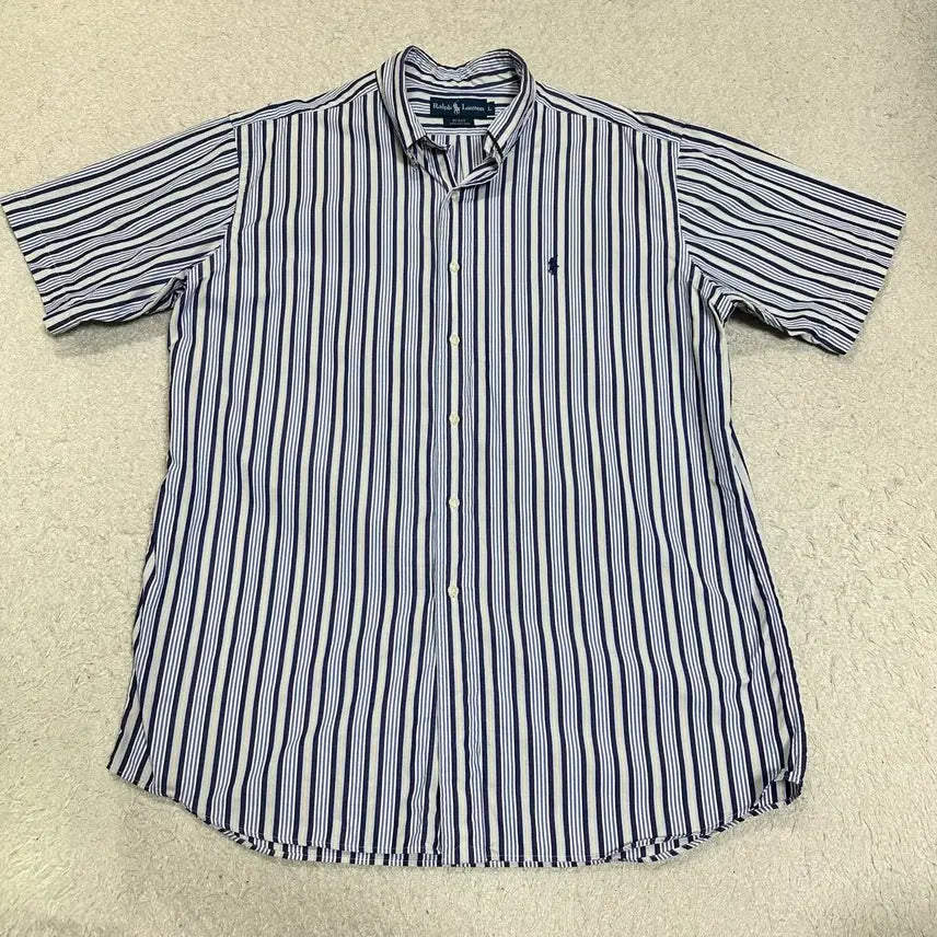 [SOLD OUT] 폴로 랄프로렌 스트라이프 반팔 셔츠 L