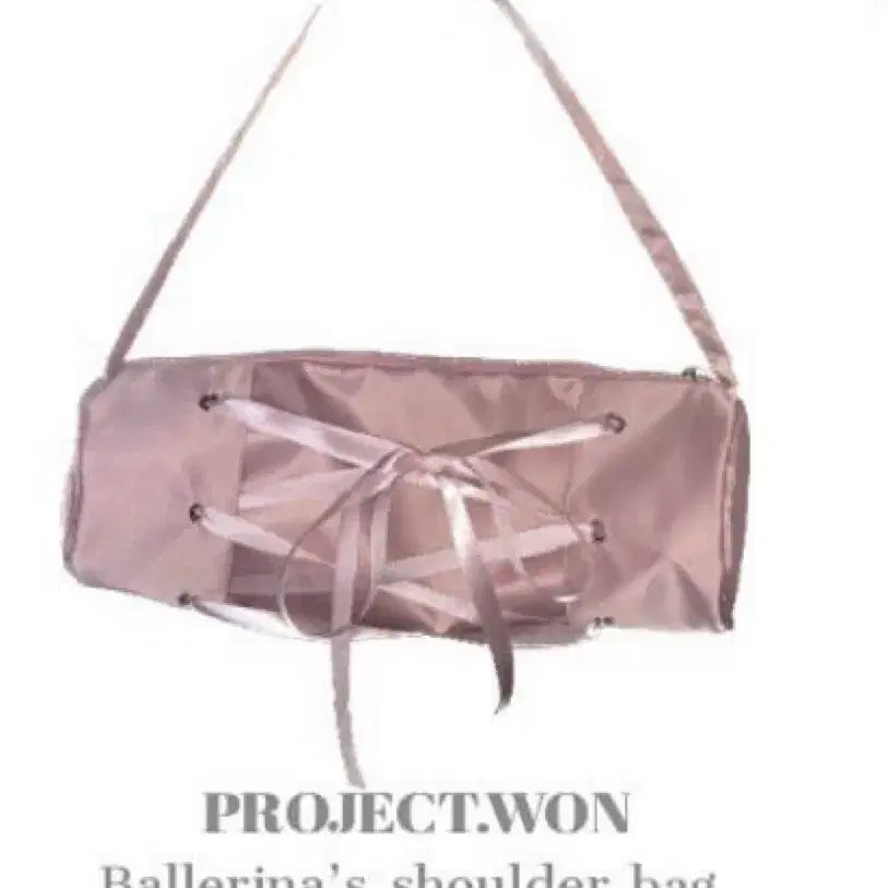 [BUNJANG] Project One Ballerina's Shoulder Bag / 프로젝트원 발레리나 숄더백 Ballerina's shoulder bag