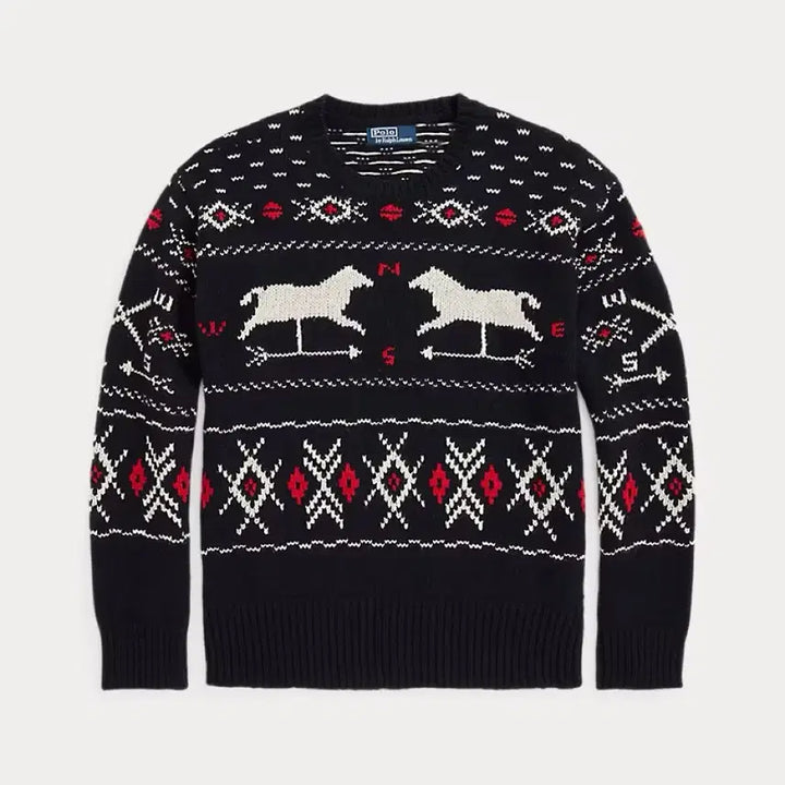 [BUNJANG] Polo Ralph Lauren Weathervane Wool Silk Sweater / 폴로 랄프 로렌 웨더베인 울 실크 스웨터