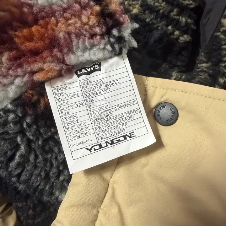 [BUNJANG] Levi's Warm-up Jacket / Levis 리바이스 웜업 자켓입니다