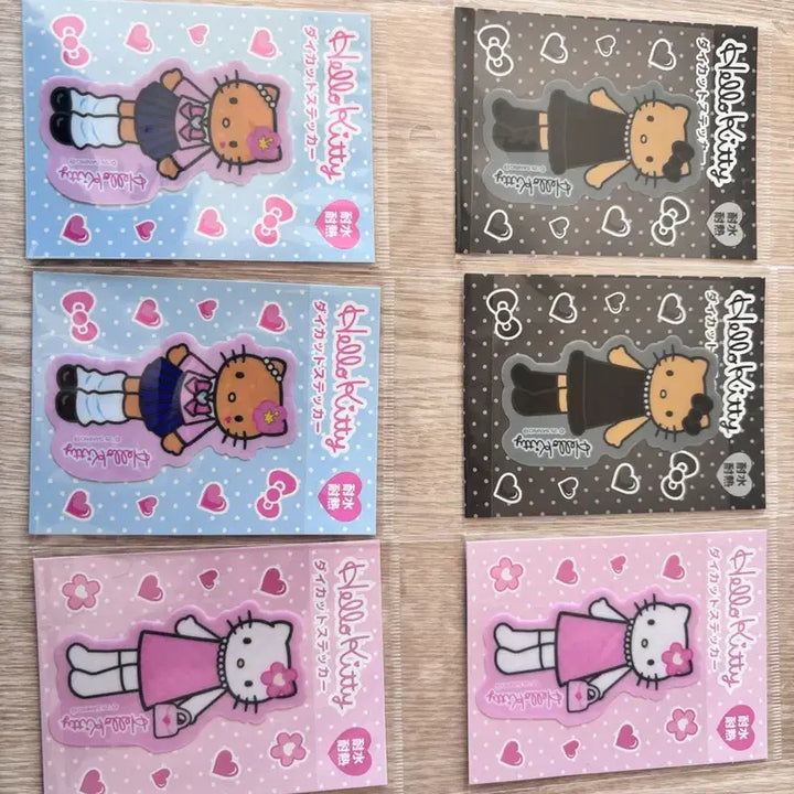 [BUNJANG] Hello Kitty Long Leg Die-cut Sticker / 헬로키티 롱다리 다이컷 스티커