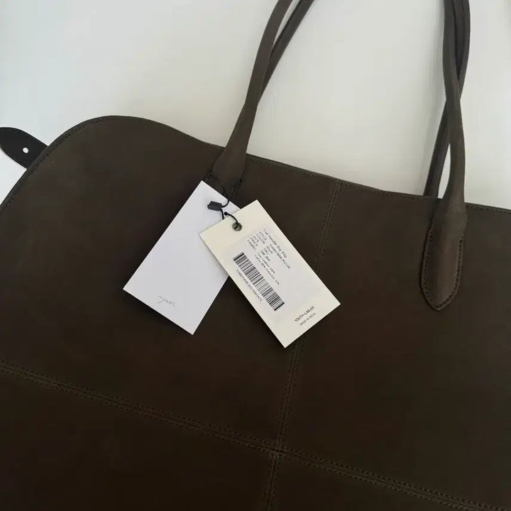 [SOLD OUT] 유스 탑 핸들 빅백 카키 색상
