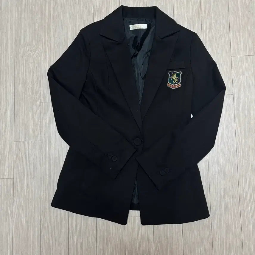 [BUNJANG] Vintage School Look Applique Preppy Look Jacket / 빈티지 스쿨룩 와펜 프레피룩 자켓