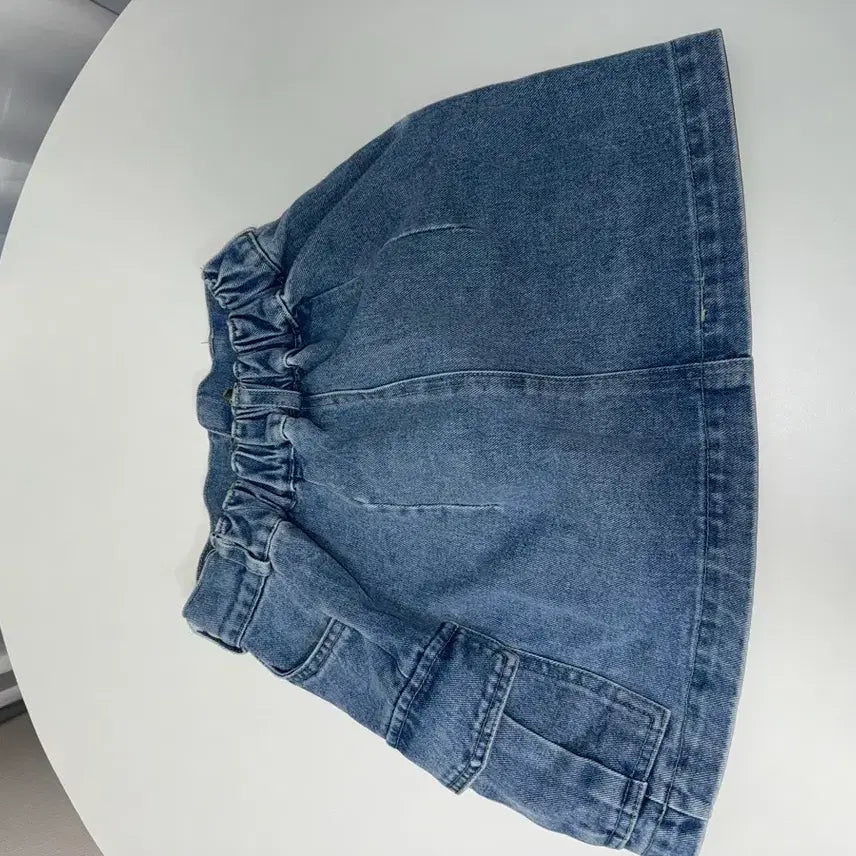[BUNJANG] Avely Denim Mini Skirt / 에이블리 광주변 청 데님 미니스커트