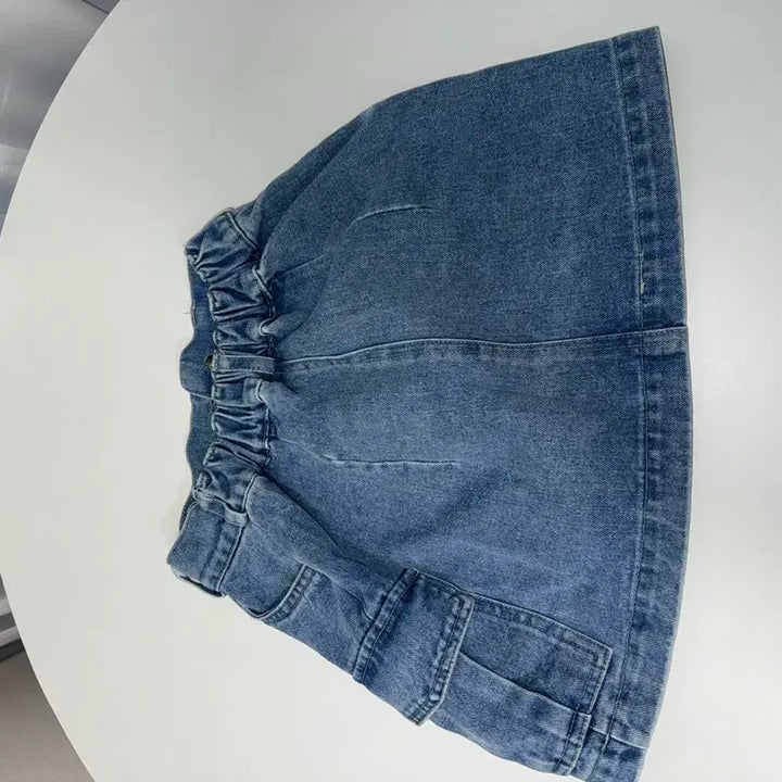 [BUNJANG] Avely Denim Mini Skirt / 에이블리 광주변 청 데님 미니스커트
