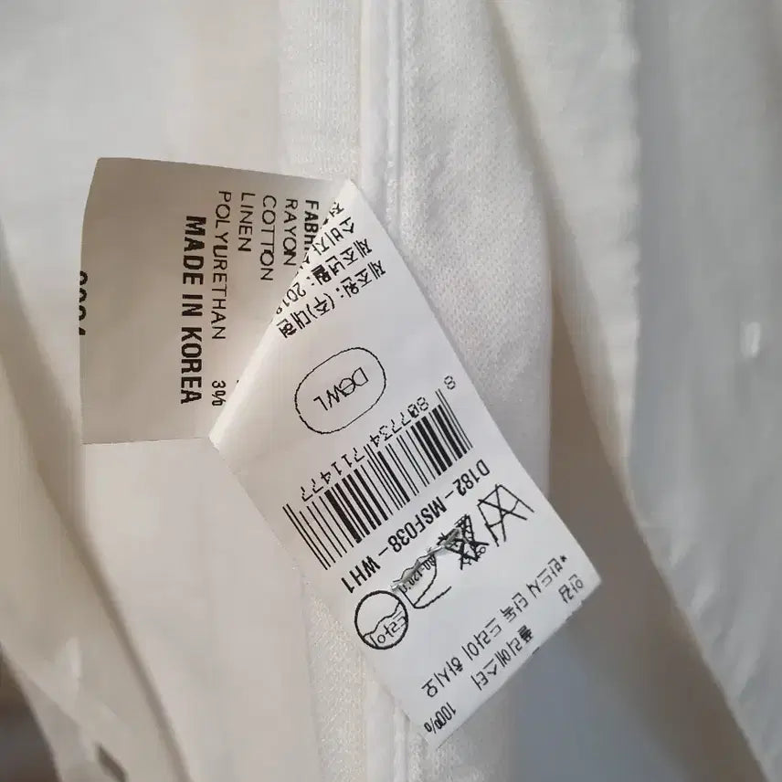 [BUNJANG] White Double Button Jacket / 화이트 더블 버튼 자켓