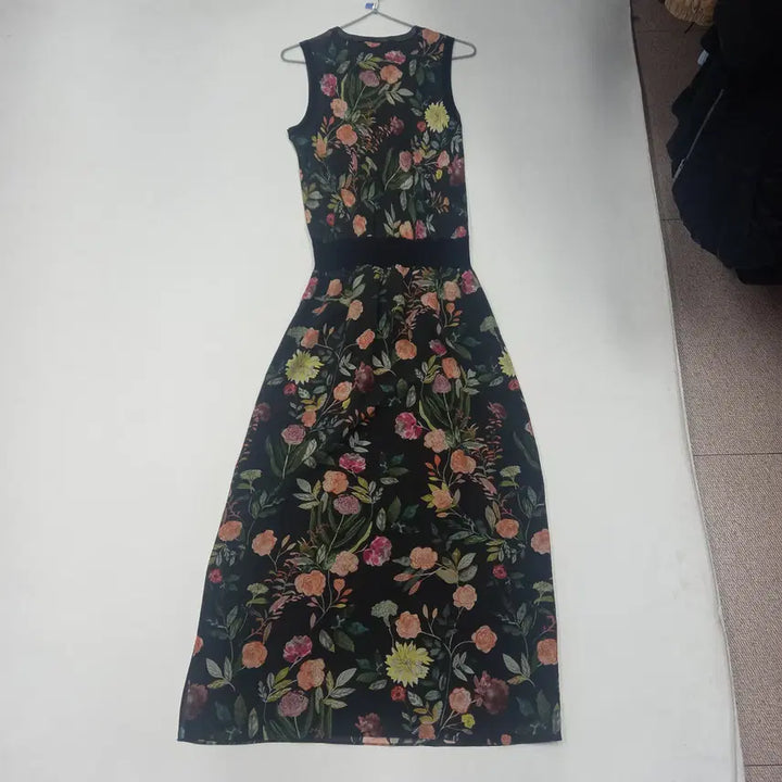 [BUNJANG] Theory Sleeveless Silk Long Dress / 띠어리 민소매 견 롱원피스 S (0676)