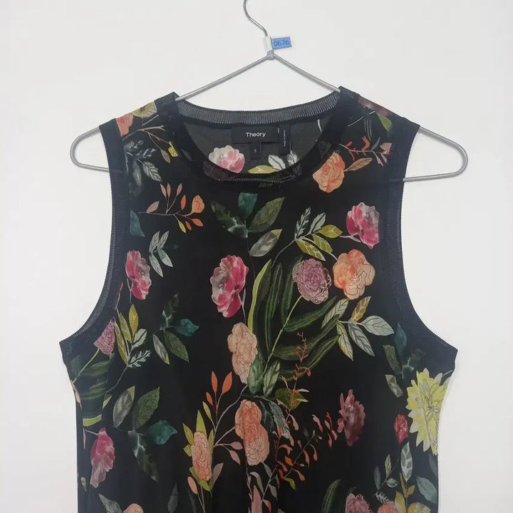 [BUNJANG] Theory Sleeveless Silk Long Dress / 띠어리 민소매 견 롱원피스 S (0676)