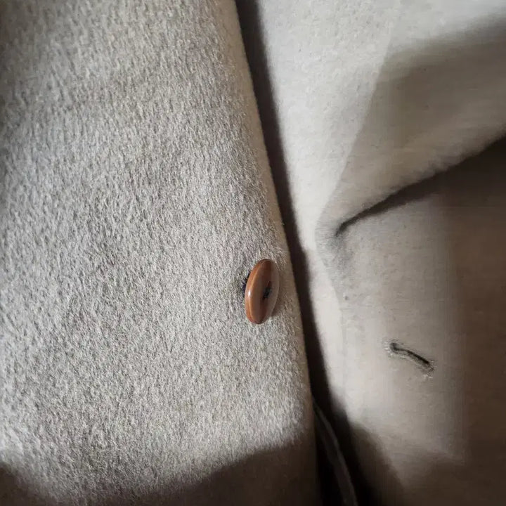 [BUNJANG] Camel Long Handmade Coat / 봄  새상품 카멜색 롱 핸드메이드 코트  55  66  통통66까지