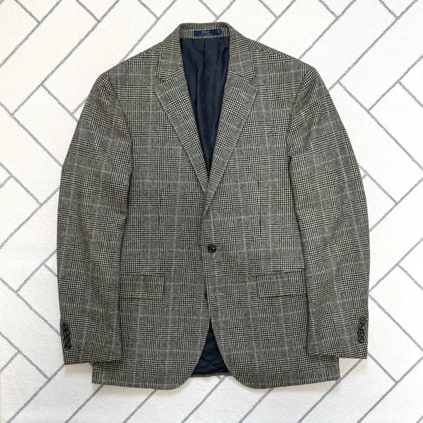[BUNJANG] Polo Glen Check Wool Blazer / (A급/40R) 폴로 글랜체크 울 블레이저