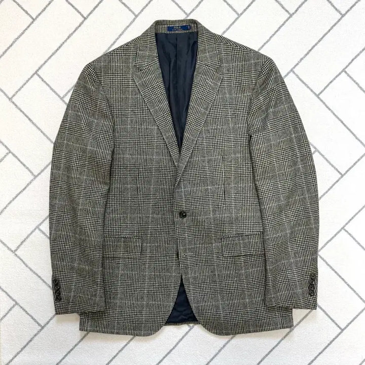 [BUNJANG] Polo Glen Check Wool Blazer / (A급/40R) 폴로 글랜체크 울 블레이저
