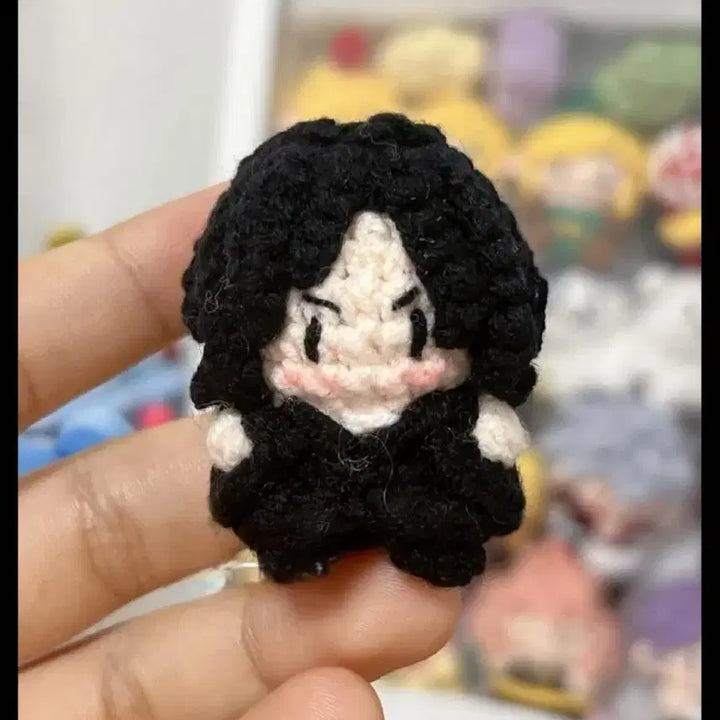 [BUNJANG] Harry Potter Snape Knit Keyring / ##해리포터 미니 스네이프## 손뜨개키링