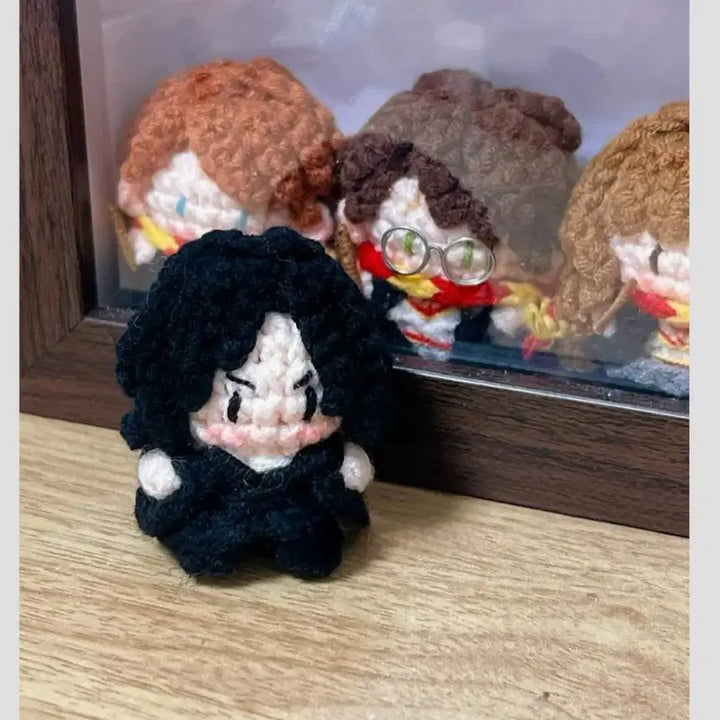 [BUNJANG] Harry Potter Snape Knit Keyring / ##해리포터 미니 스네이프## 손뜨개키링