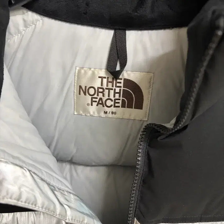 [BUNJANG] The North Face Nuptse Silver 90 Medium Puffer Jacket / 노스페이스 눕시 실버 90 미듐
