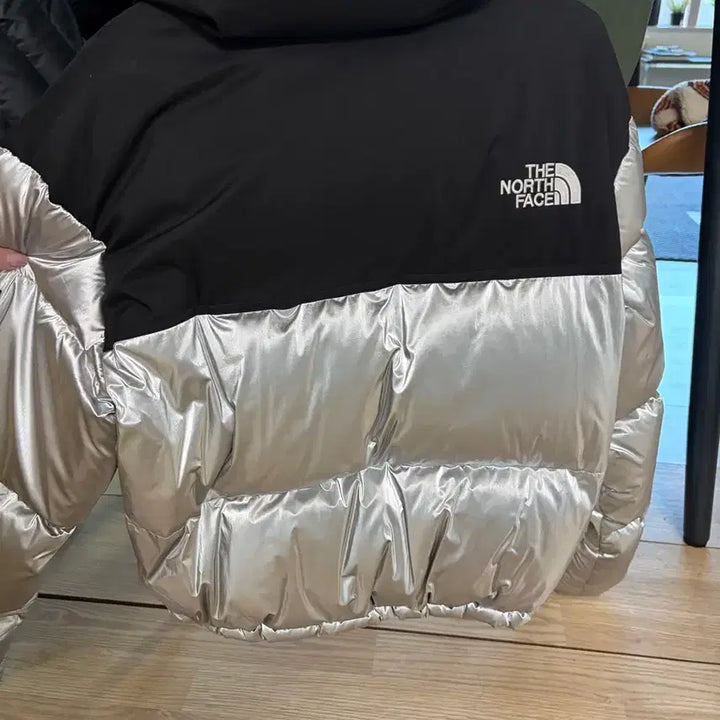 [BUNJANG] The North Face Nuptse Silver 90 Medium Puffer Jacket / 노스페이스 눕시 실버 90 미듐