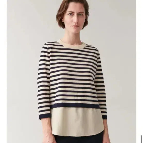 [BUNJANG] COS Striped Knit S Size / COS 스트라이프 니트 S사이즈