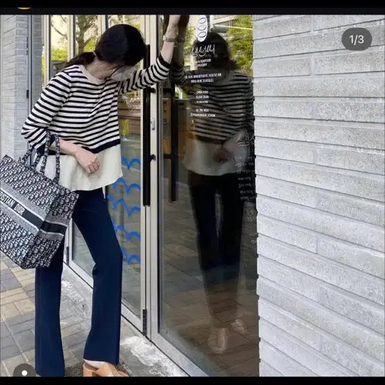 [BUNJANG] COS Striped Knit S Size / COS 스트라이프 니트 S사이즈