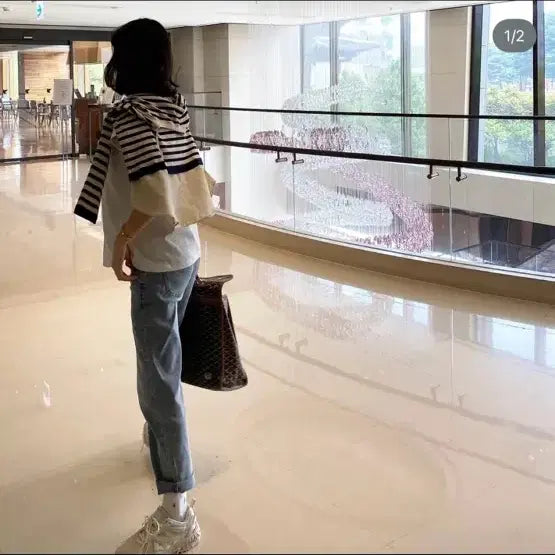 [BUNJANG] COS Striped Knit S Size / COS 스트라이프 니트 S사이즈