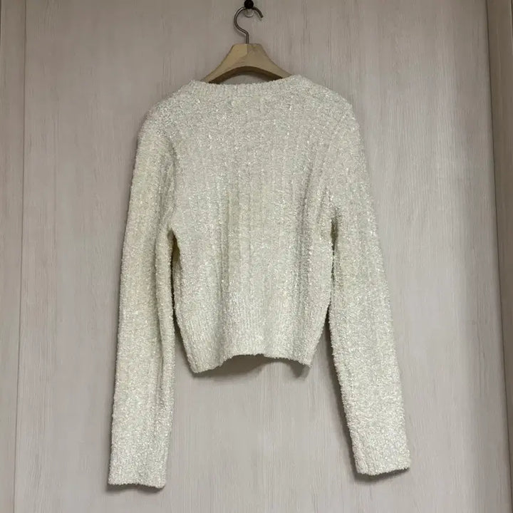 [BUNJANG] Ivory Tweed Cardigan / 아이보리 트위드 가디건