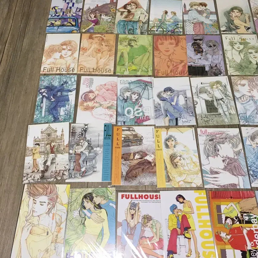 [BUNJANG] Won Soo Yeon Comic Postcard Set / 원수연 순정만화 엽서 모음