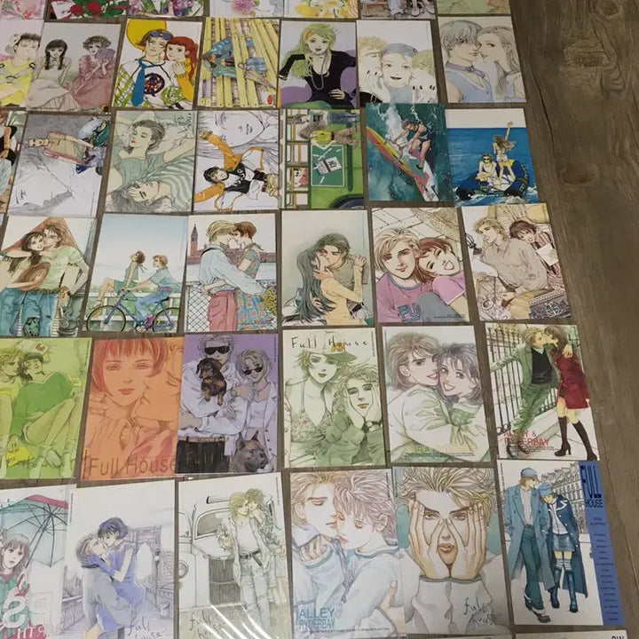 [BUNJANG] Won Soo Yeon Comic Postcard Set / 원수연 순정만화 엽서 모음