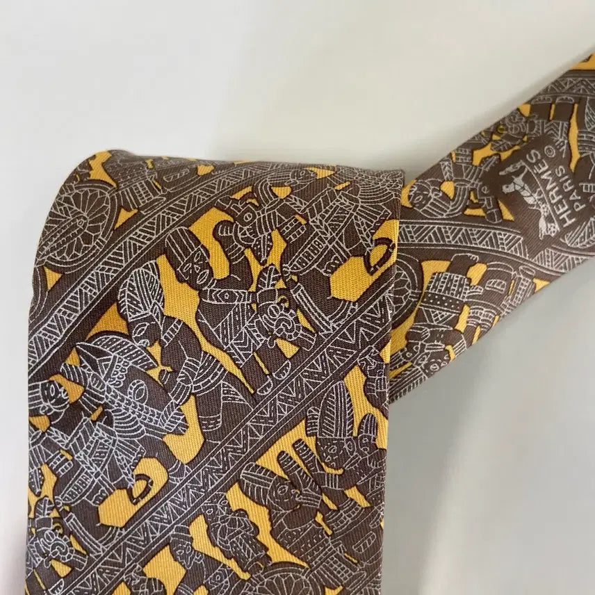 [BUNJANG] HERMES Silk Necktie / 에르메스(HERMES) 명품 정품 넥타이