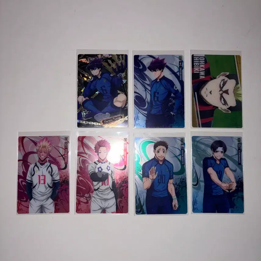 [BUNJANG] Blue Lock Bundle Set Itoshi Sae Wafer Card / 블루록 웨하스 일괄 판매 카라스 이토시 사에 등