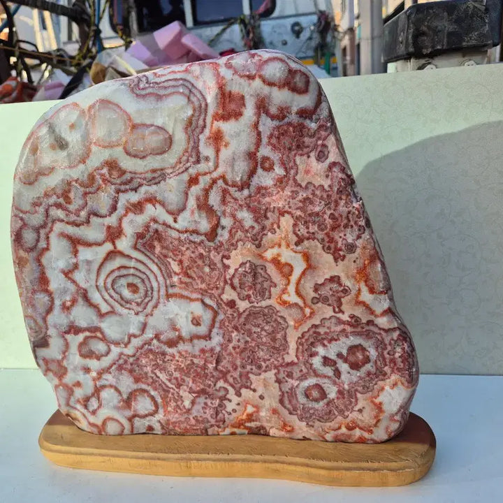 [BUNJANG] Jade Stone Carving Tiger Statue / 39   9   36센치 옥돌조각 호랑이