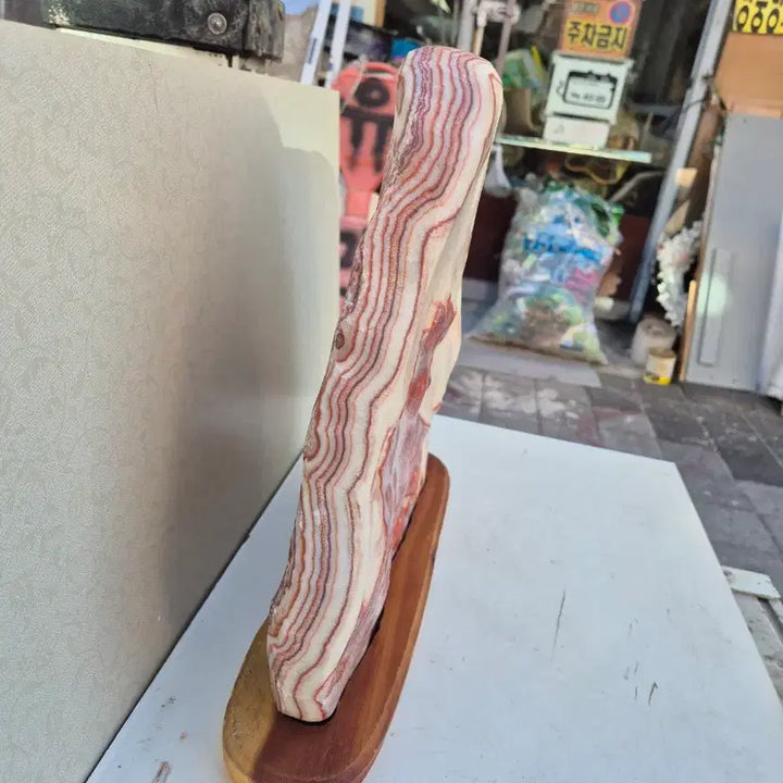 [BUNJANG] Jade Stone Carving Tiger Statue / 39   9   36센치 옥돌조각 호랑이