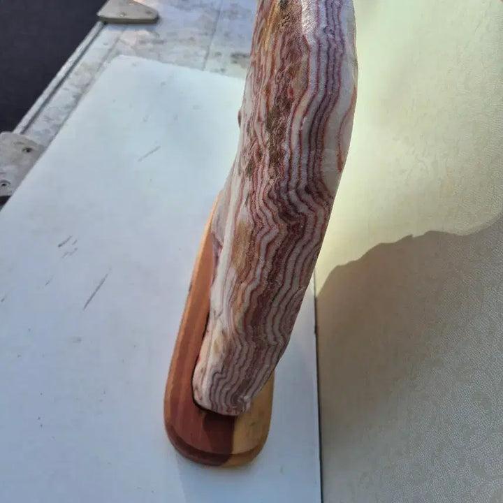 [BUNJANG] Jade Stone Carving Tiger Statue / 39   9   36센치 옥돌조각 호랑이