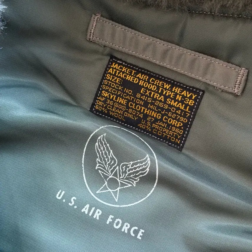 [BUNJANG] Buzz Rickson's Skyline N3B / [시즌오프][XS] 버즈릭슨 스카이라인 N3B