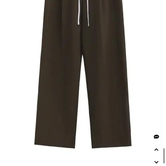 [BUNJANG] W LOG Wave Banding Slacks Set / 원로그 쉬밍알파카 웨이브밴딩슬랙스(롱)세트 미착용새상품