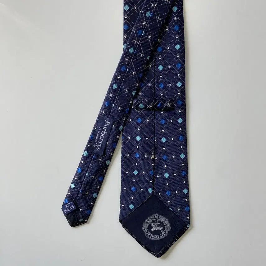 [BUNJANG] Burberry Simple Logo Silk Necktie / 버버리 심플로고 명품 정품 넥타이 (Burberrys)