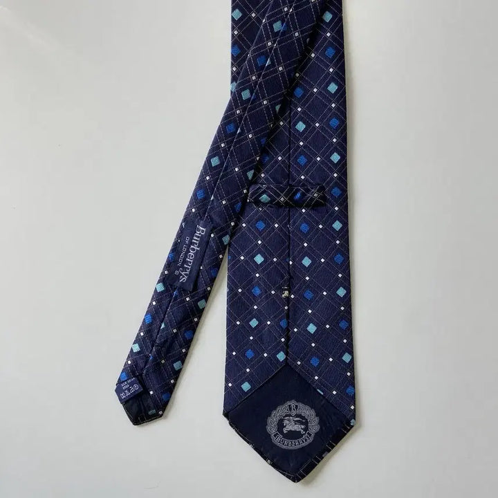 [BUNJANG] Burberry Simple Logo Silk Necktie / 버버리 심플로고 명품 정품 넥타이 (Burberrys)