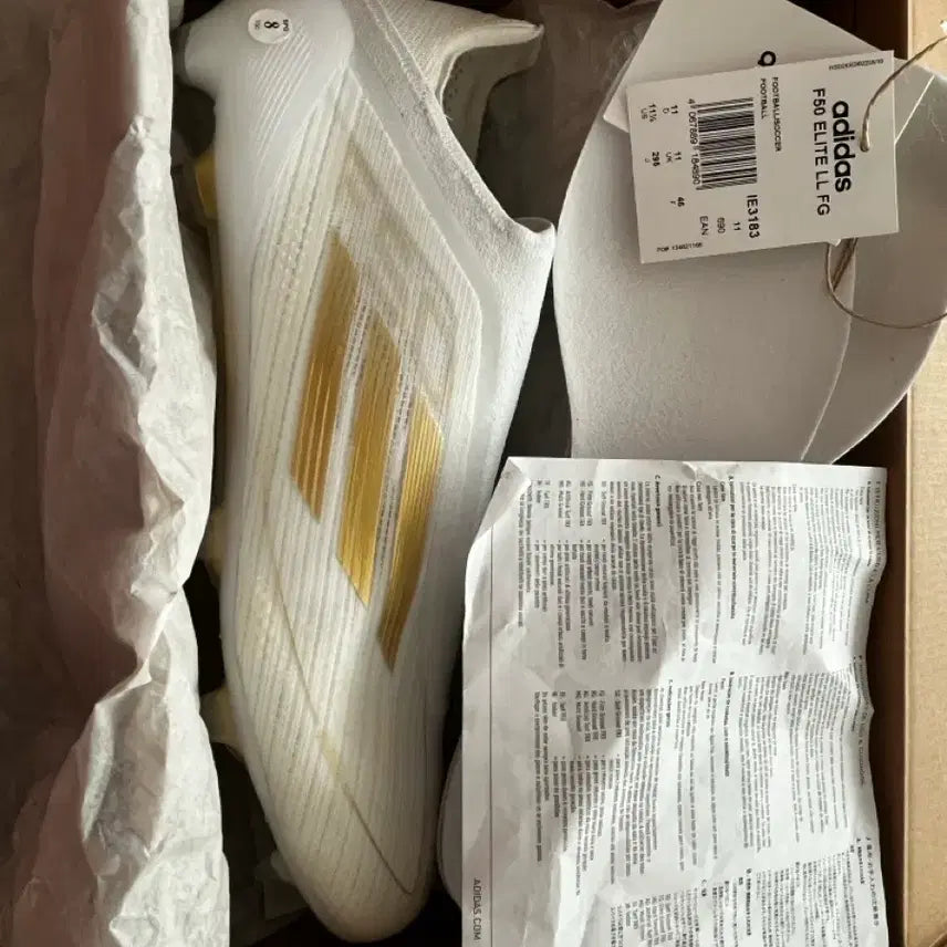 [SOLD OUT] F50 축구화 LL white/gold(295)