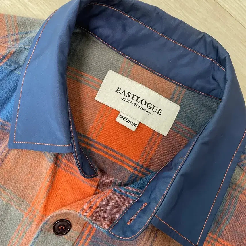 [BUNJANG] Eastlogue Checkered Shirt M / 이스트로그 체크 셔츠 M (오버핏)