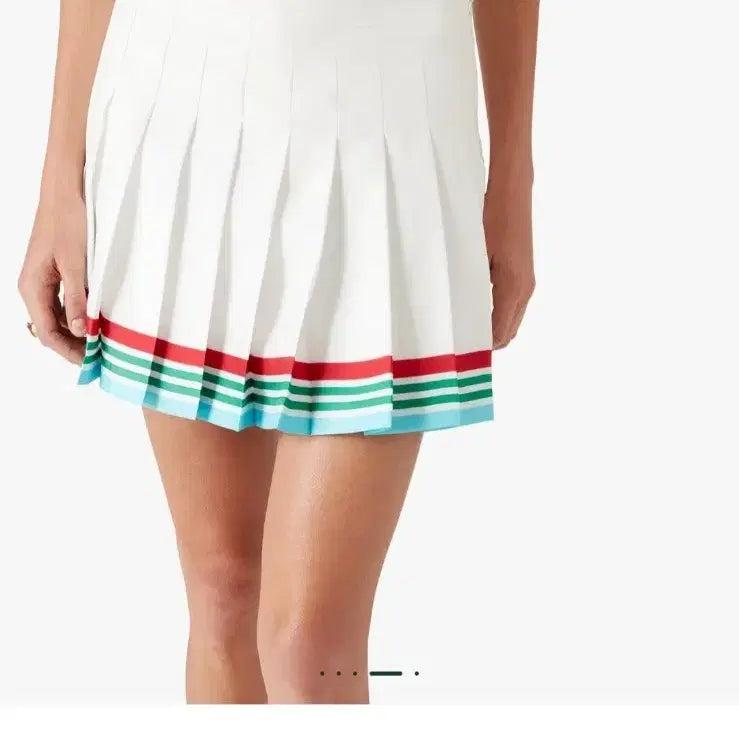 [BUNJANG] Casablanca Silk Pleated Skirt / (새상품)카사블랑카 실크 플리츠 스커트