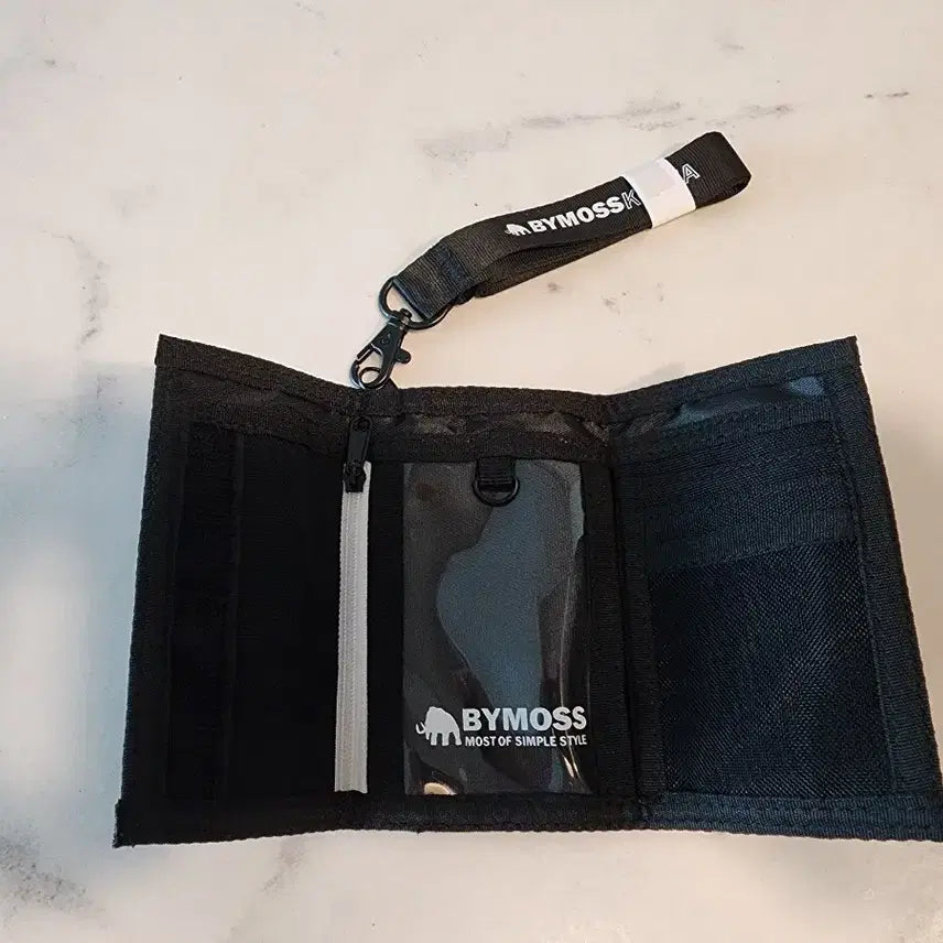 [BUNJANG] BYMOSS Velcro Tri-Fold Mini Wallet / [미니지갑] 바이모스(BYMOSS) 벨크로 3단 미니지갑 (새제품)