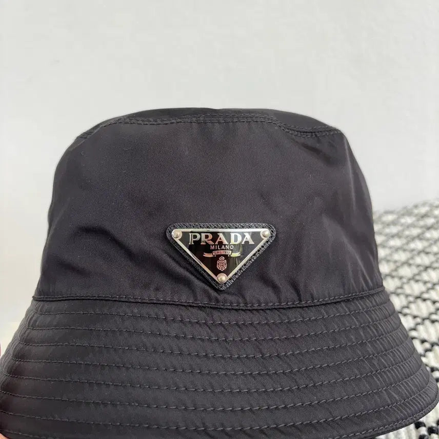 [BUNJANG] Prada Nylon Bucket Hat / [A급] 프라다 나일론 버킷햇 S사이즈