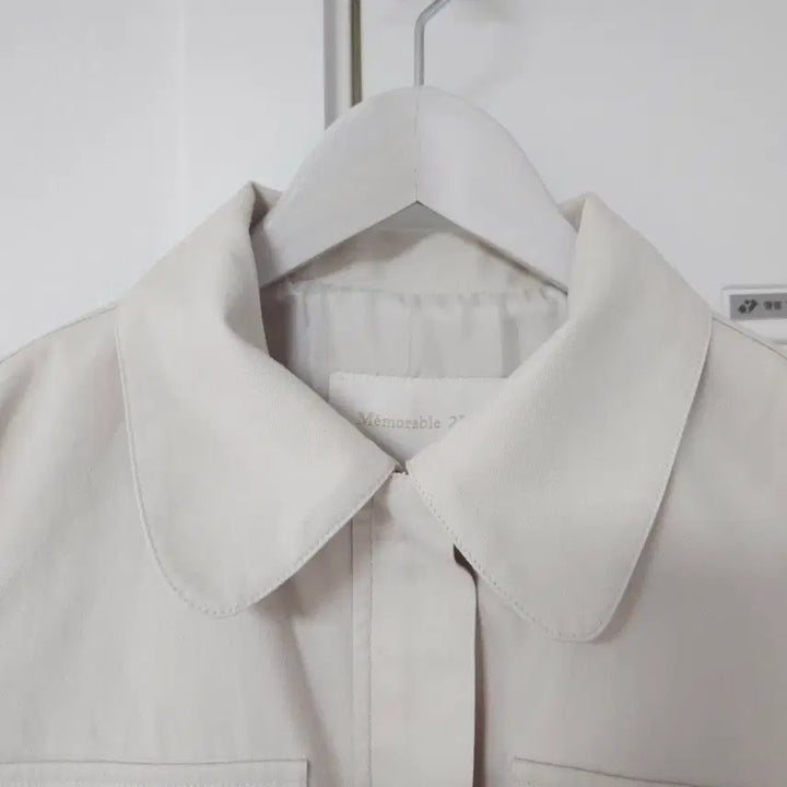 [BUNJANG] Memorable 2BE Cropped Jacket Beige / Memorable 2BE 메모하블르 연베이지 크롭자켓