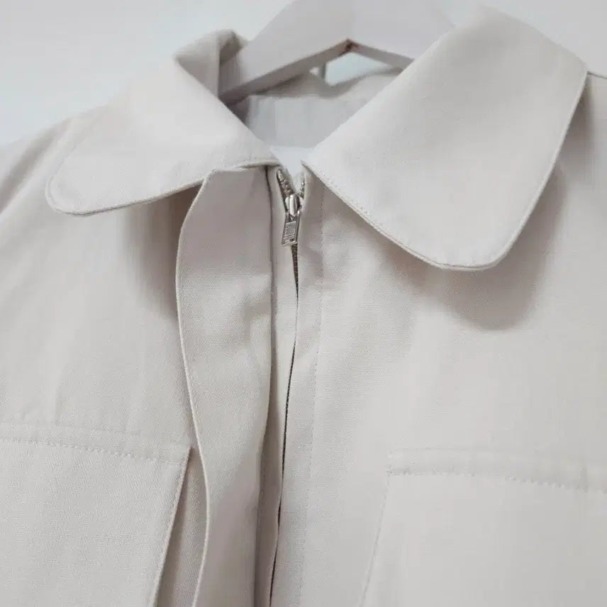 [BUNJANG] Memorable 2BE Cropped Jacket Beige / Memorable 2BE 메모하블르 연베이지 크롭자켓