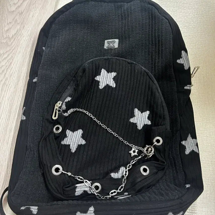 [BUNJANG] Mu-eum Star Pattern Backpack / 무음 백팩