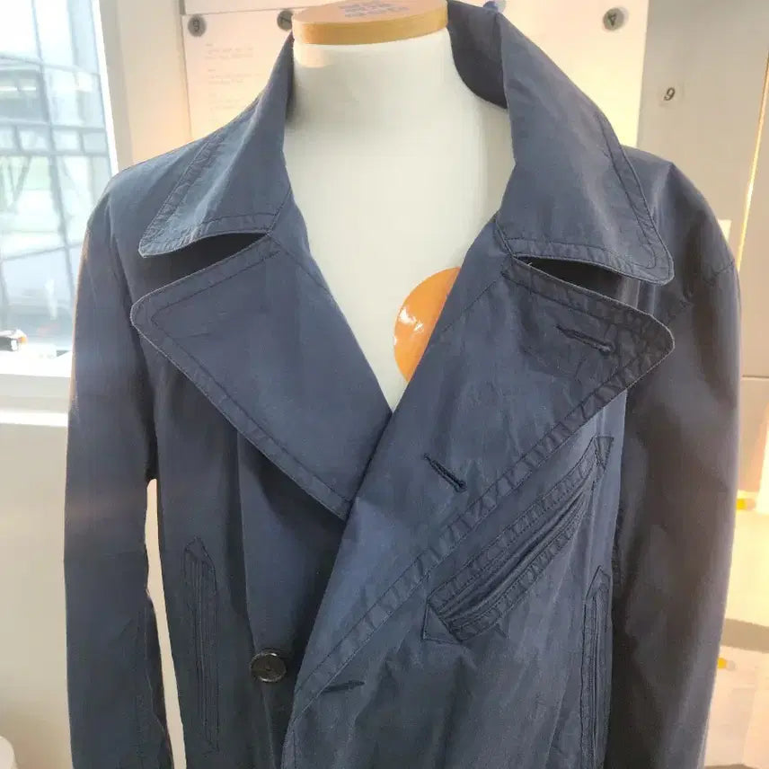 [BUNJANG] Eastlogue Burberry Navy Trench Coat / 이스트로그 버버리