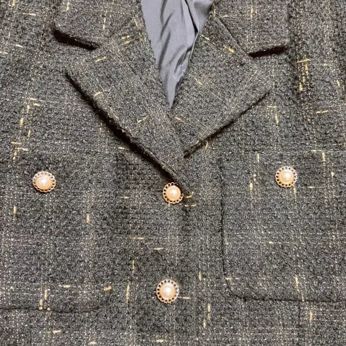 [BUNJANG] MojoSphin Tweed Coat S Size / 모조에스핀 트위드 코트 S