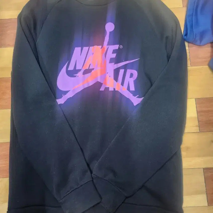 [BUNJANG] Nike Jordan Black Fleece Sweatshirt / 나이키 조던 블랙기모 맨투맨