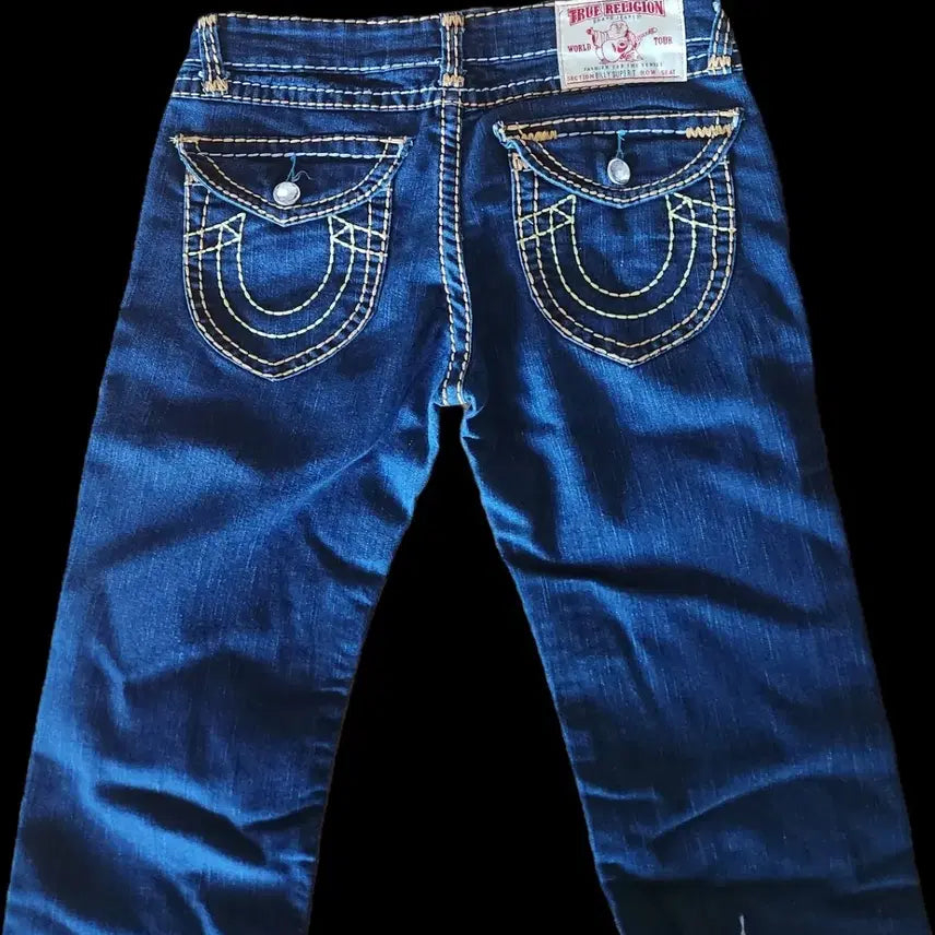 [BUNJANG] True Religion Stitch Denim Jeans / 트루릴리젼 스티치 데님 청바지