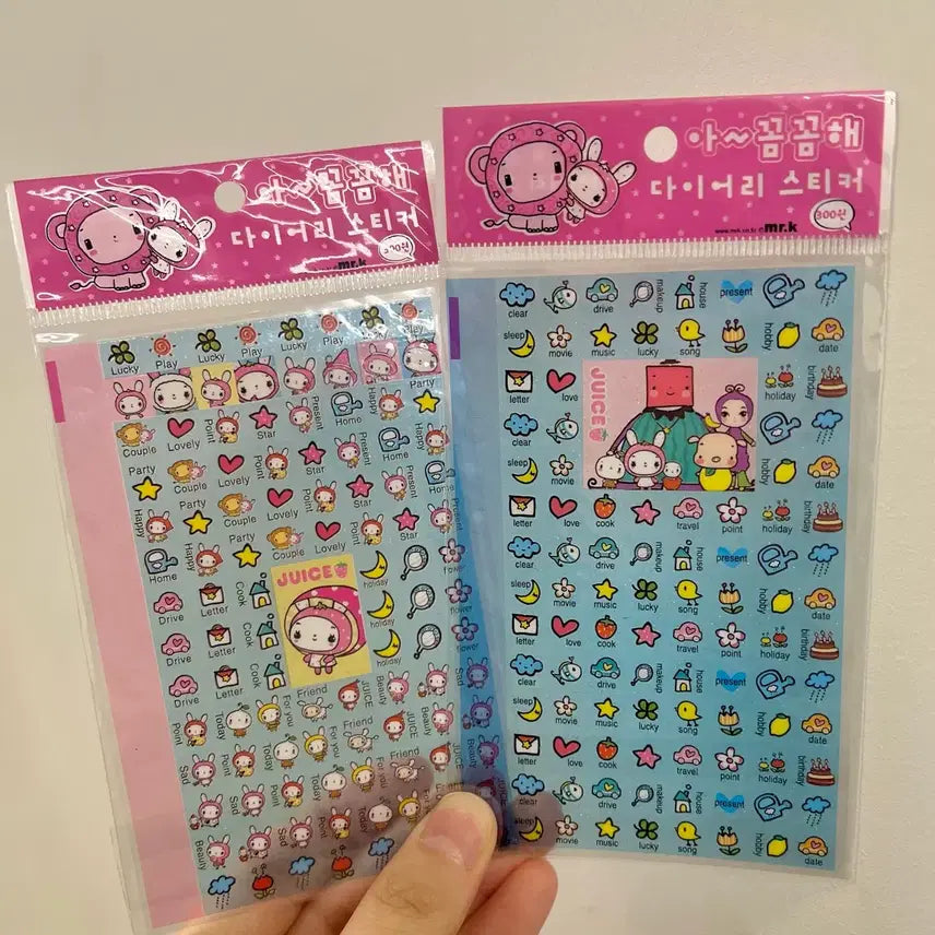 [BUNJANG] MRK Vintage Diary Stickers / 고전문구 고전다이어리 스티커 고전스티커 쥬스 엠알케이