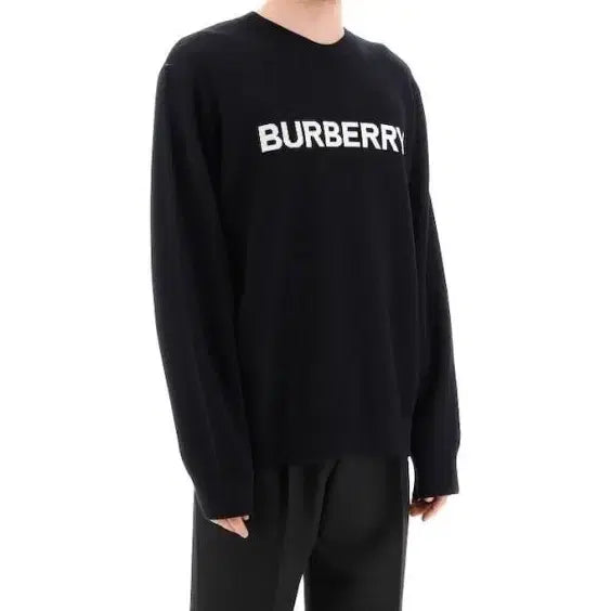 [BUNJANG] Burberry Sweater Round Knit XL / 버버리 사이즈XL  스웨터 라운드 니트 미사용