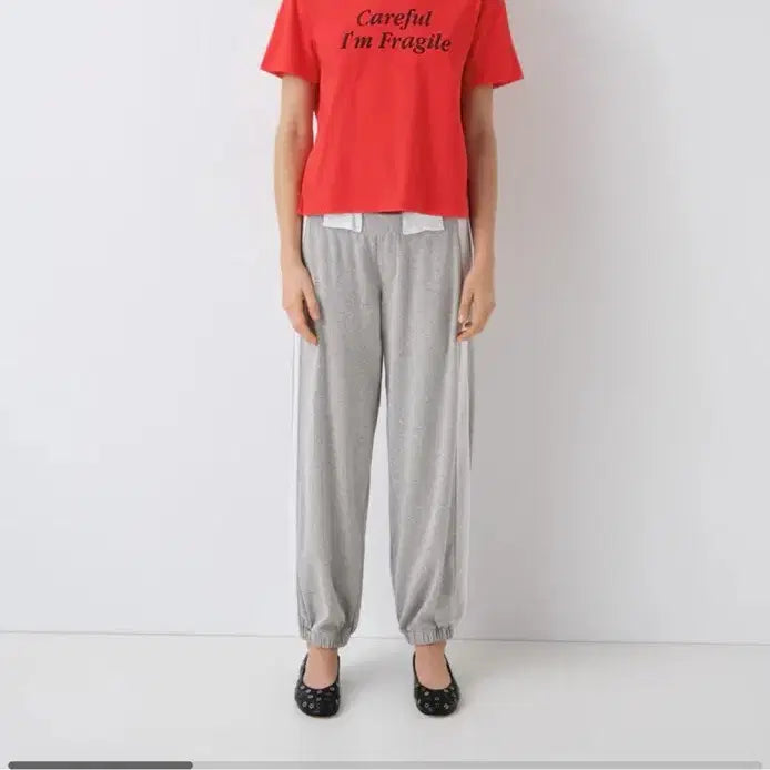 [BUNJANG] Guimaguas Careful Logo T-shirt - Red (XS) / [XS] 새상품 기마구아스 careful 티셔츠/ 26ss