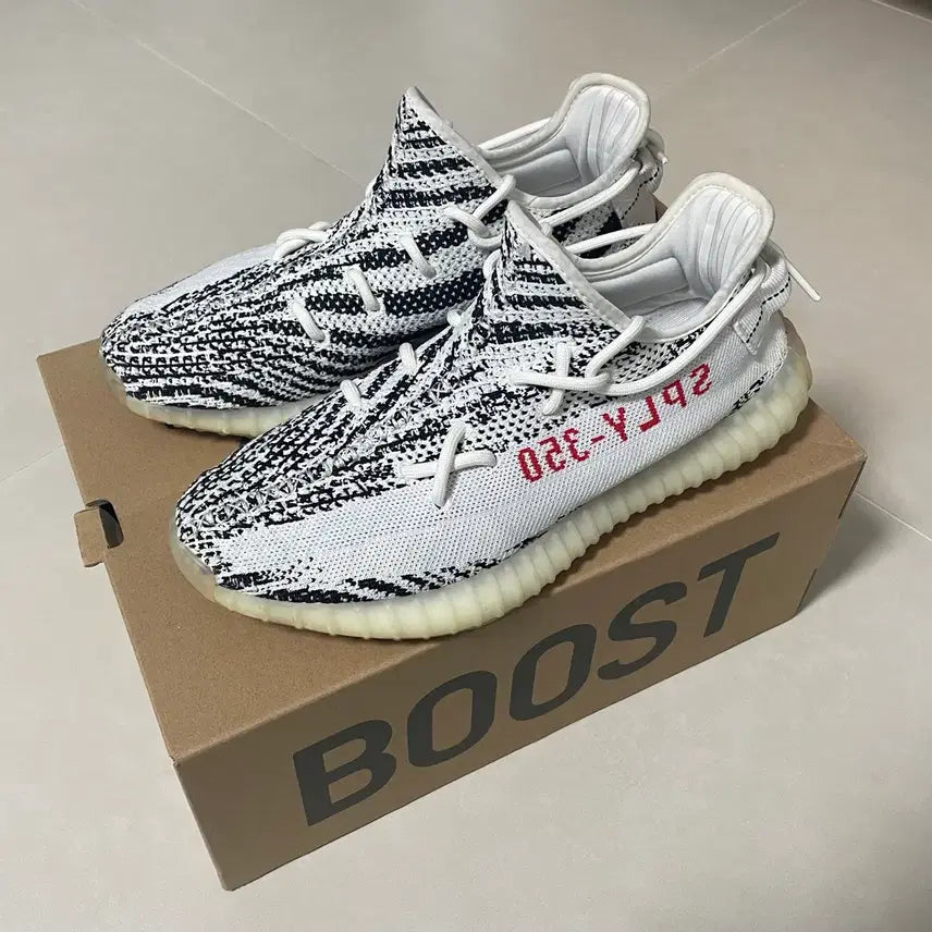 [BUNJANG] Adidas Yeezy Boost Zebra (280) / 이지부스트 지브라 (280)